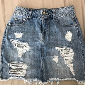 Cute jean skirt